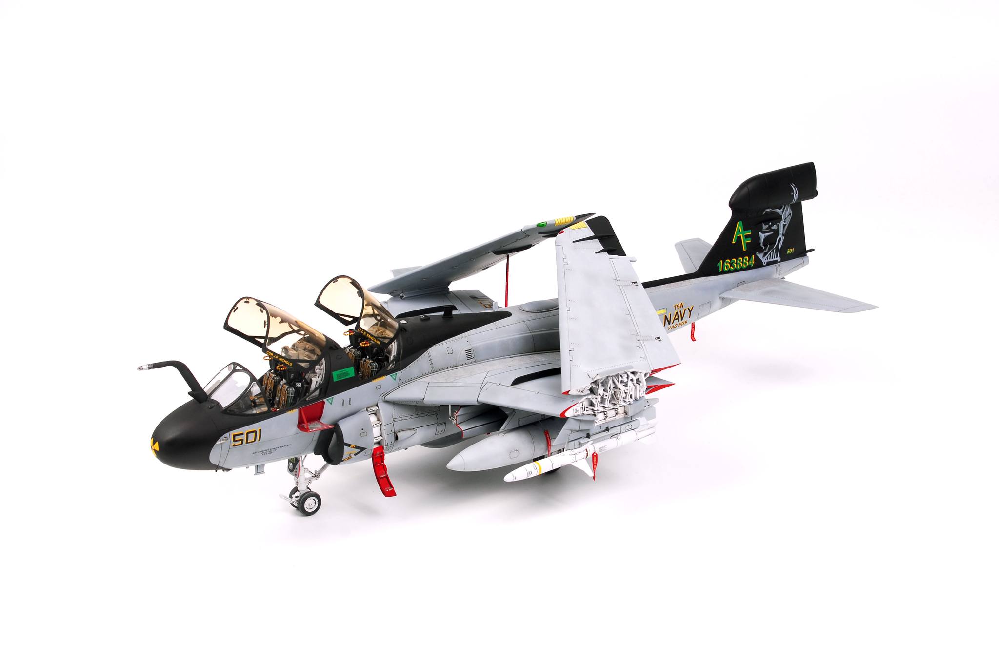 EA-6B Dark Prowler model kit with Darth Vader tailfin