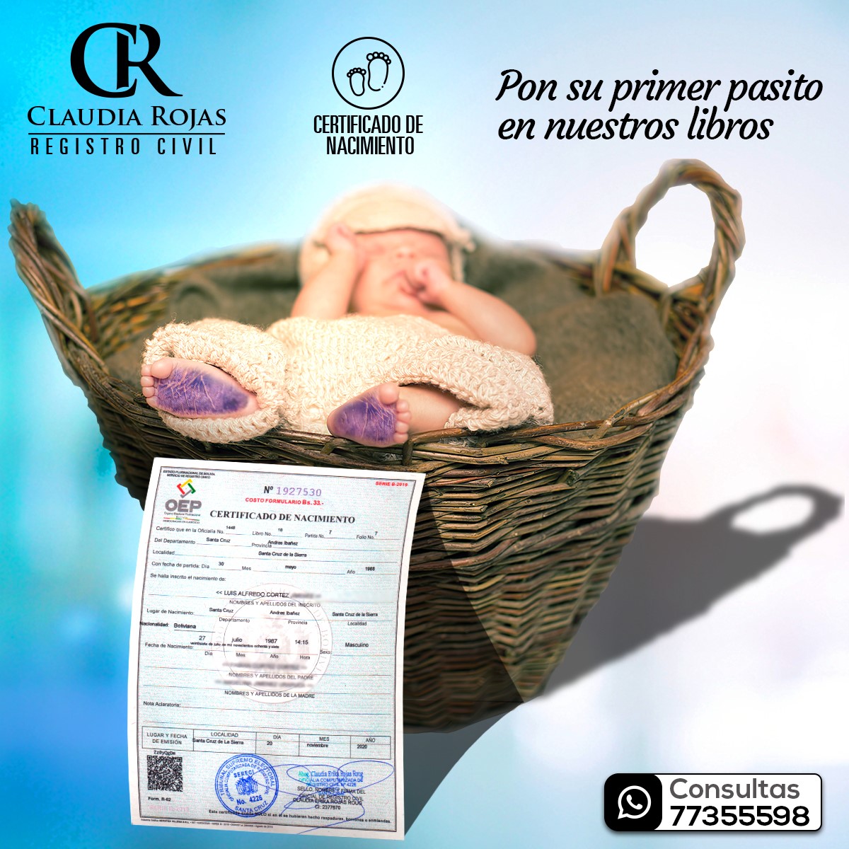 Deja que las... - Claudia Rojas Registro Civil 70101152 | Facebook