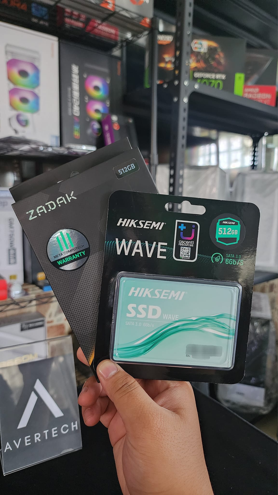 Avertech - แจกฟรี SSD SATA 512GB จำนวน 2 รางวัล 🔥...