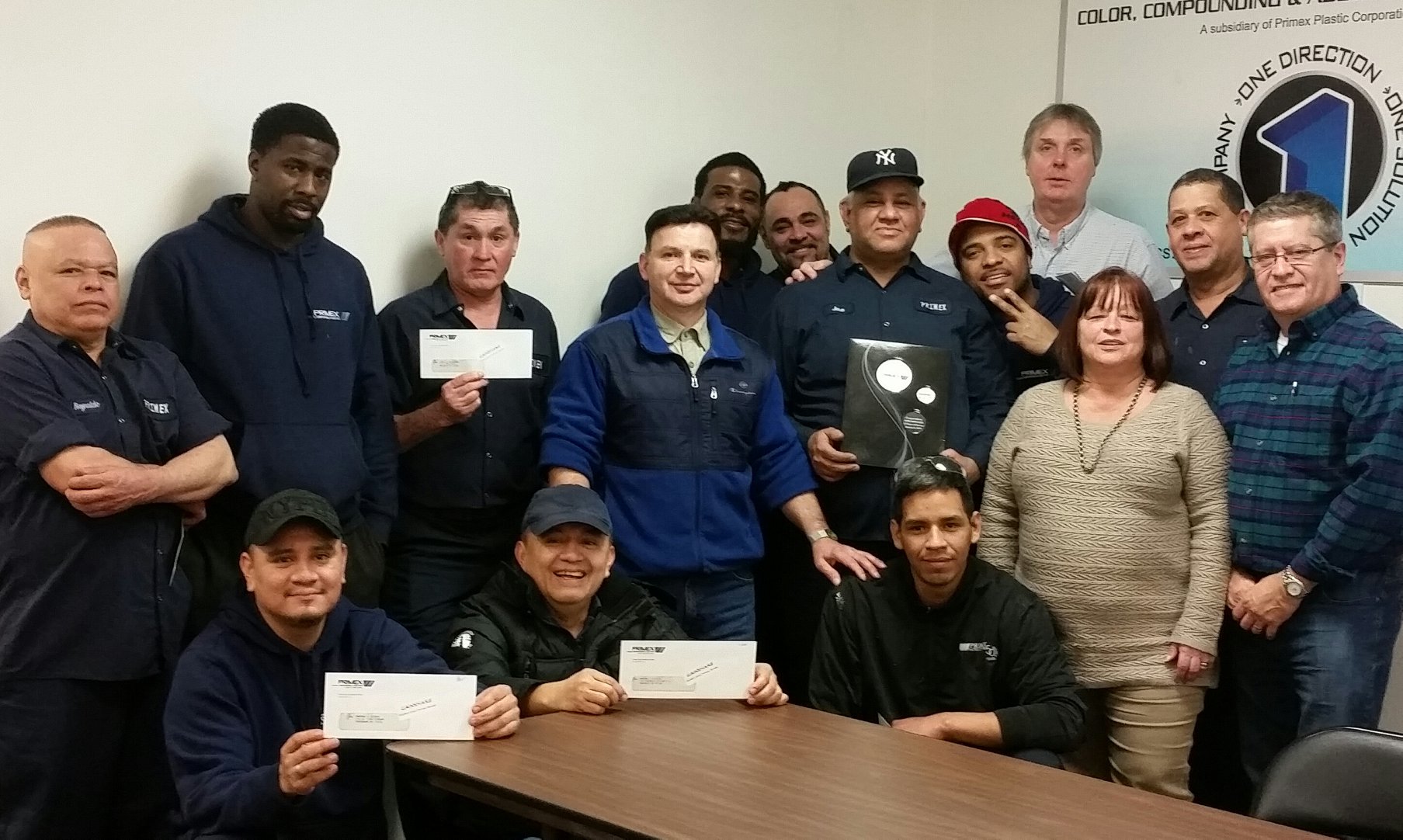 Primex - Thank you for your years of service - Jose...