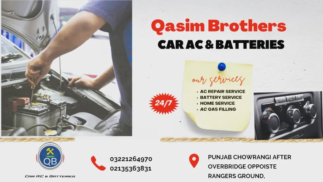 Qasim Brothers Car Ac and Batteries | Karachi