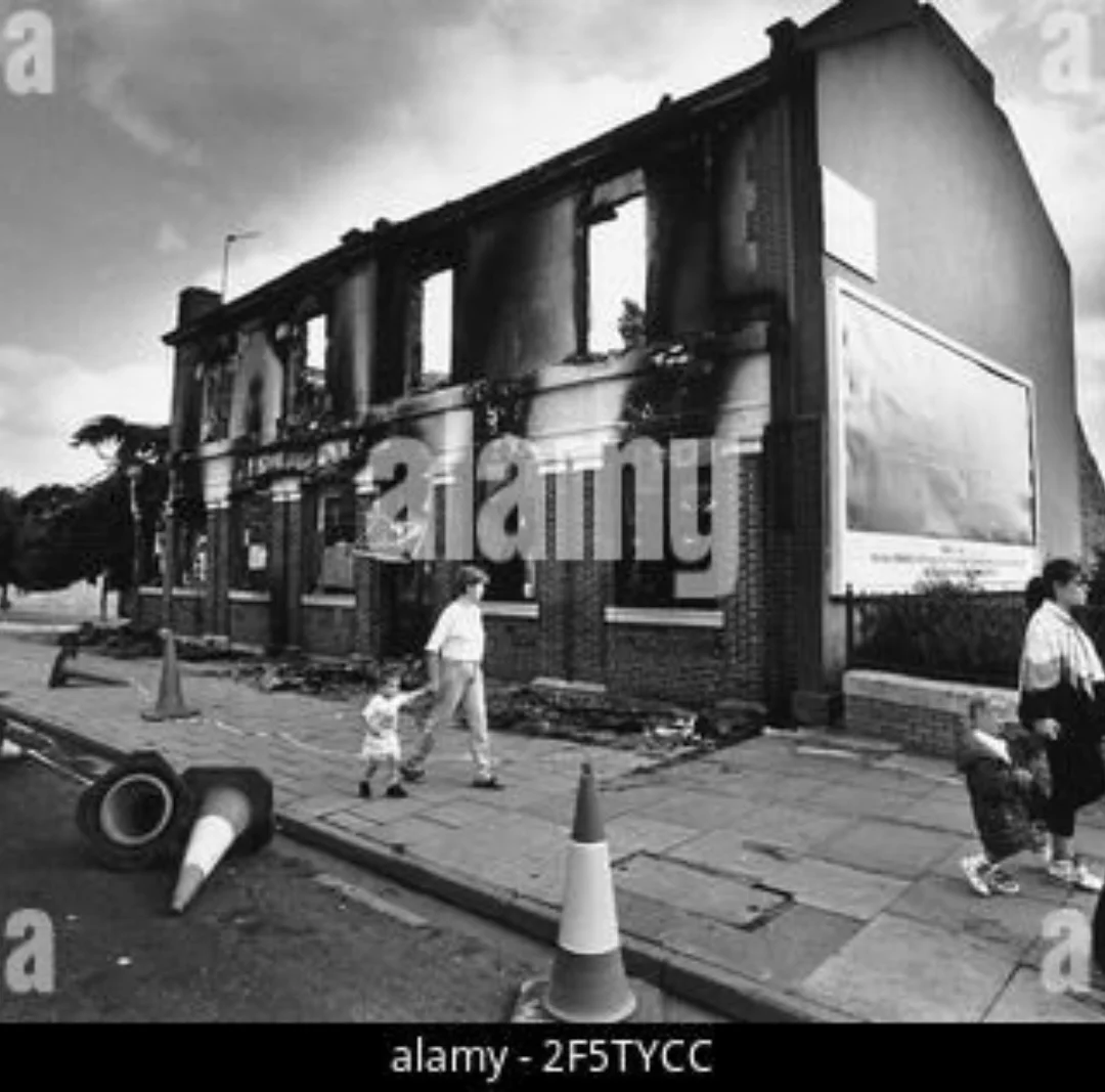 Kevin - Aftermath of the tyneside riots. Elswick Scotswood. 1991. Long ...