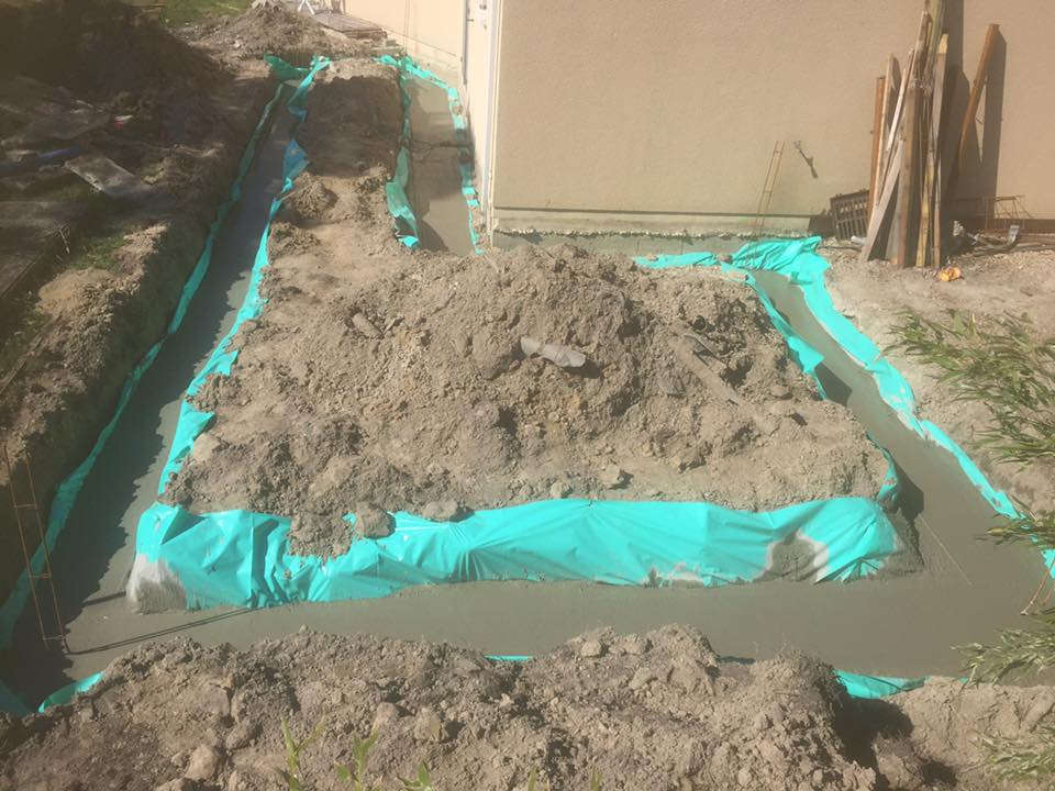 Coulage beton fondations,... - Eb taille de pierre | Facebook