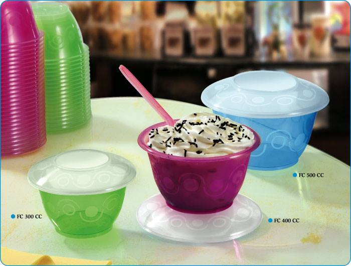 10 Set Di Bicchieri E Coperchi In Carta Kraft Per Gelato – 8 Once, Monouso Per Dessert Caldi E Freddi