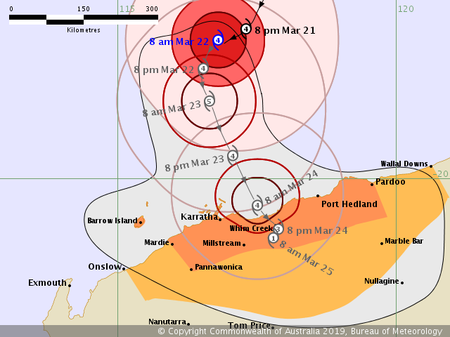 City of Karratha - 💨 CYCLONE VERONICA UPDATE 11 💨 ️ For the latest ...