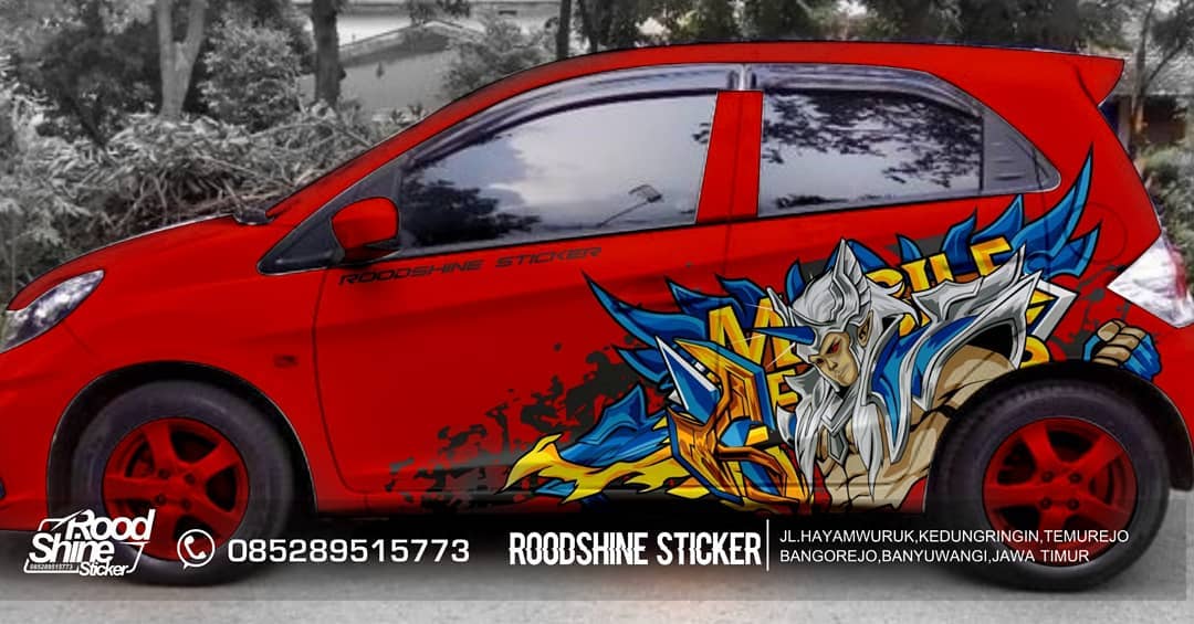 Desain Baru Gan Buat Owner Honda Brio Roodshine Sticker