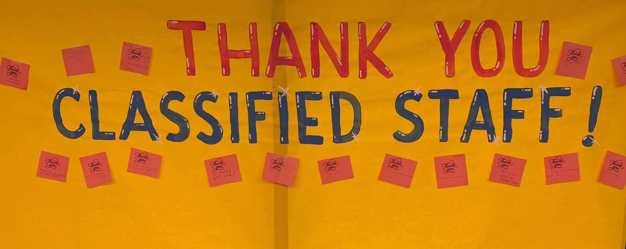 Morgan Middle - It's Classified Employee Week! We...