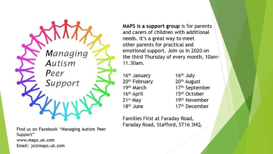 Managing Autism Peer Support Maps.uk.com