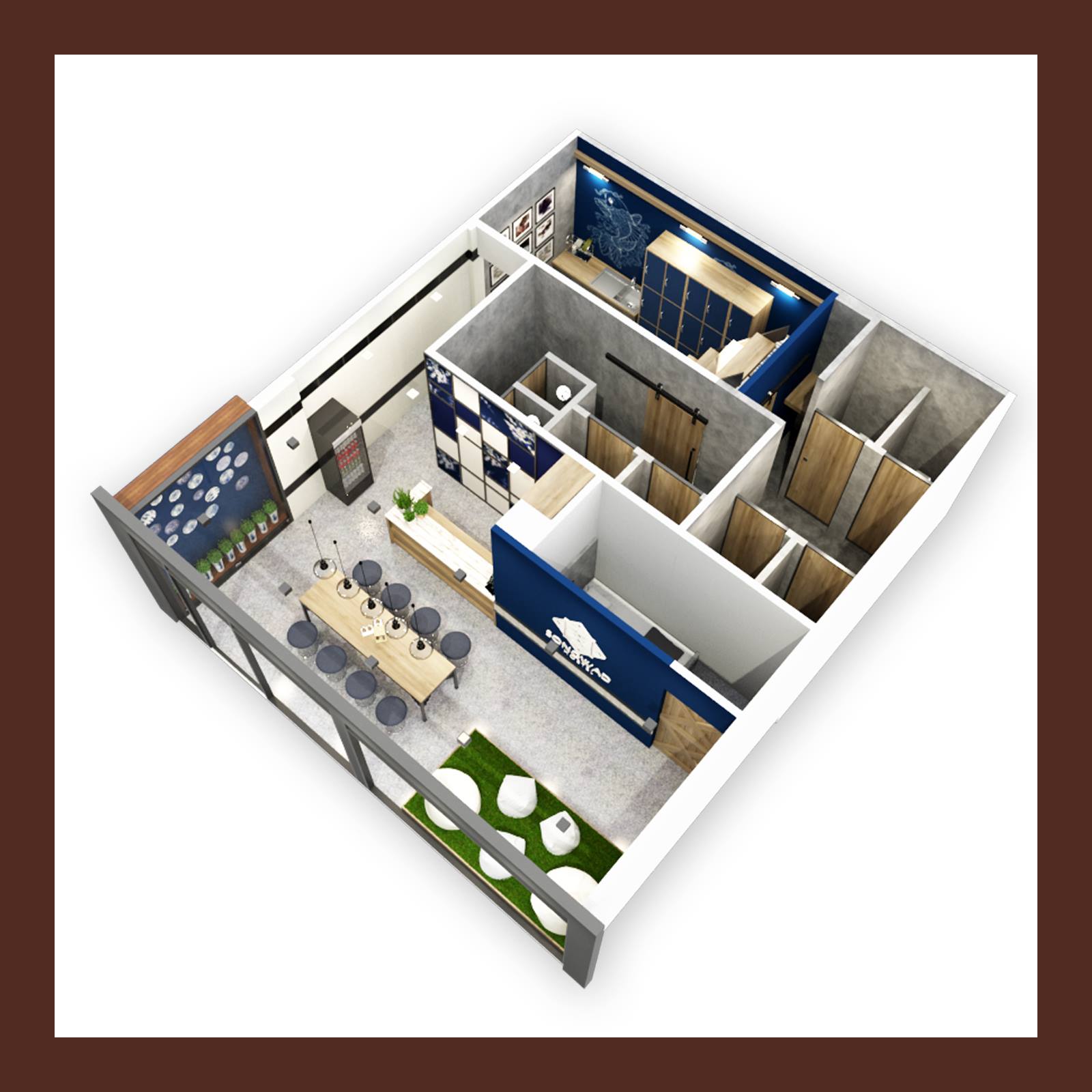 รับทำ 3D Perspective Interior Design ออกแบบภายใน งาน3D ทุกชนิด