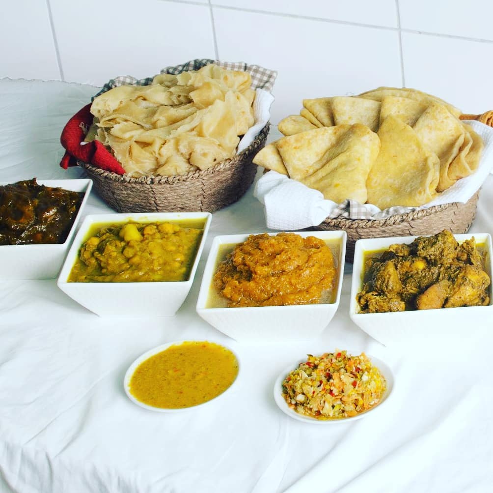 Our roti & sides available at our... - We Foods Roti Shop | Facebook