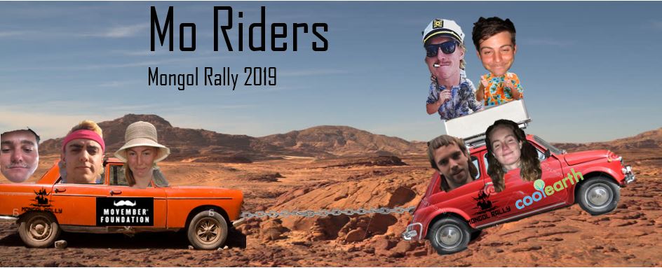 Mo Riders - Mongol Rally 2019