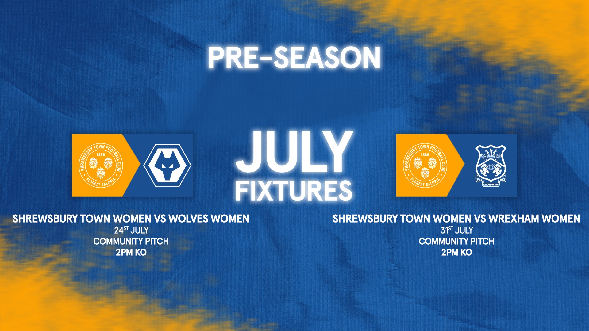 📅| We're delighted to announce our... - Shrewsbury Town Women | Facebook