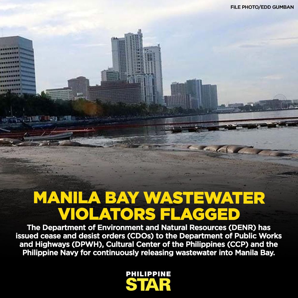 Philippine Star - The outfalls being managed by the three... | Facebook