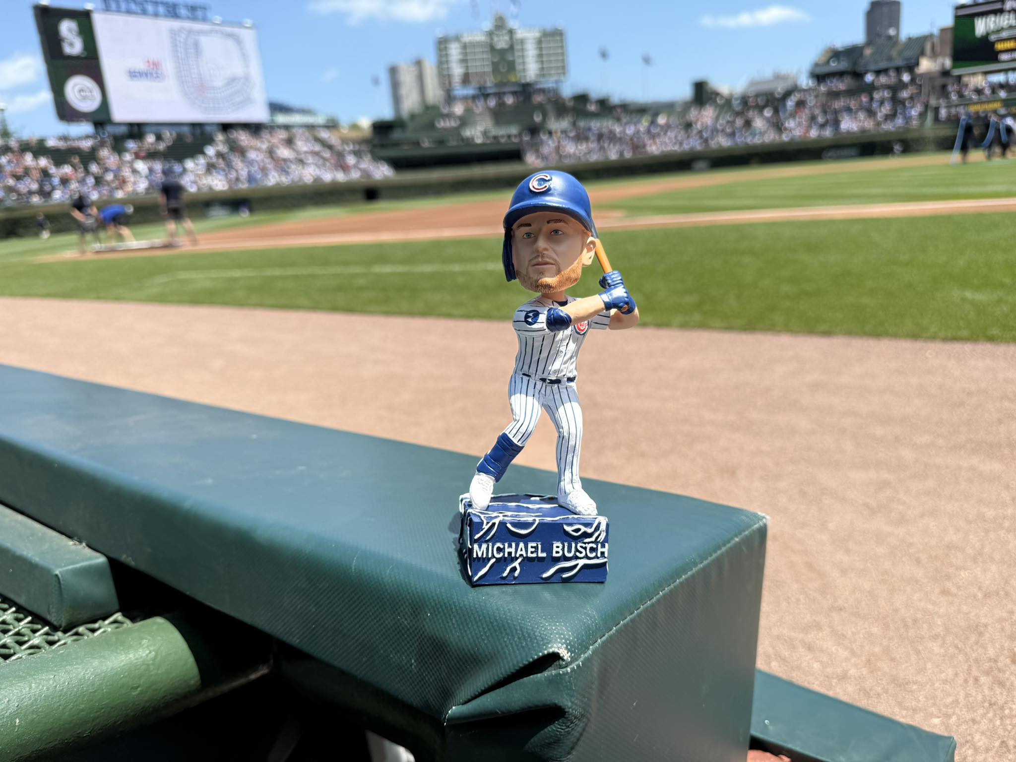 ボブルヘッド　マイケルブッシュ　シカゴカブス MICHAEL BUSCH Michael Busch bobblehead