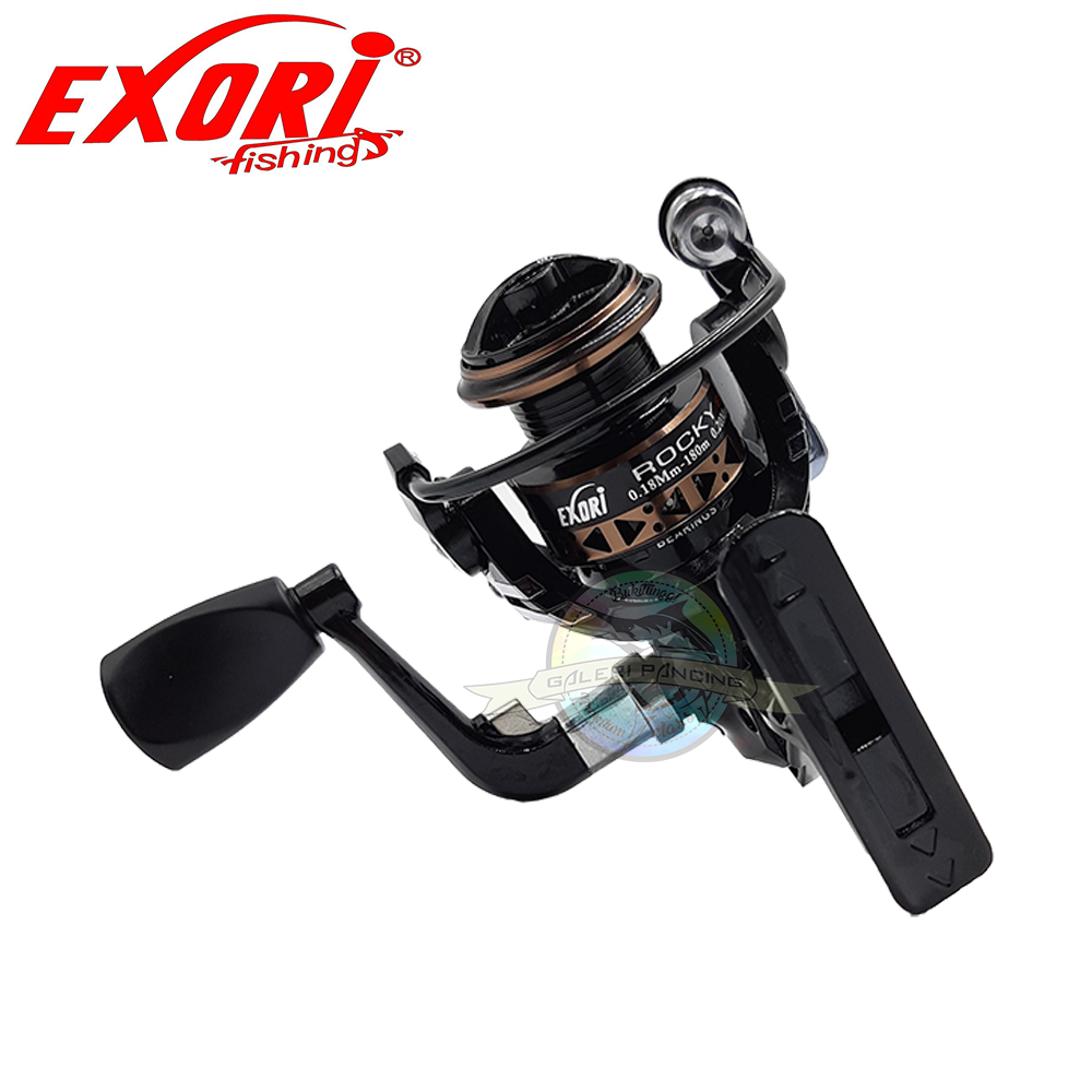 exori fishing reel YIORYO Reel, 16+1BB 4.9:1/5.5:1 High Gear Ratio Ultralight Smooth Powerful Spinning Reels for Freshwater Saltwater Bass Fishing (Size : 1000) : Sports & Outdoors Exori Artinus  Exori Fishing