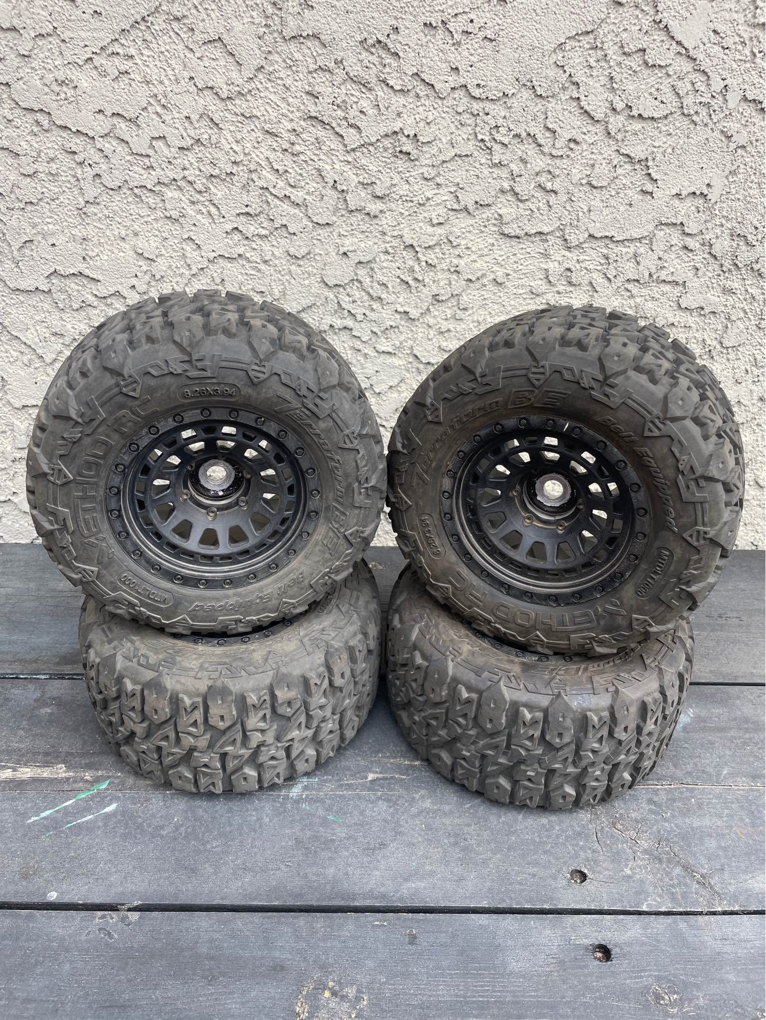 Method RC TERRAFORM ALL-TERRAIN BELTED 1/5TH MONSTER TRUCK TIRES ON ...