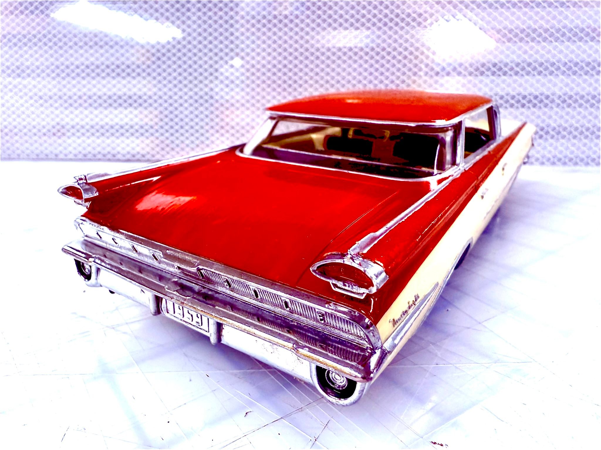 Jo - Han 1/25. 1961 Oldsmobile F - 85 station wagon. Built 1985
