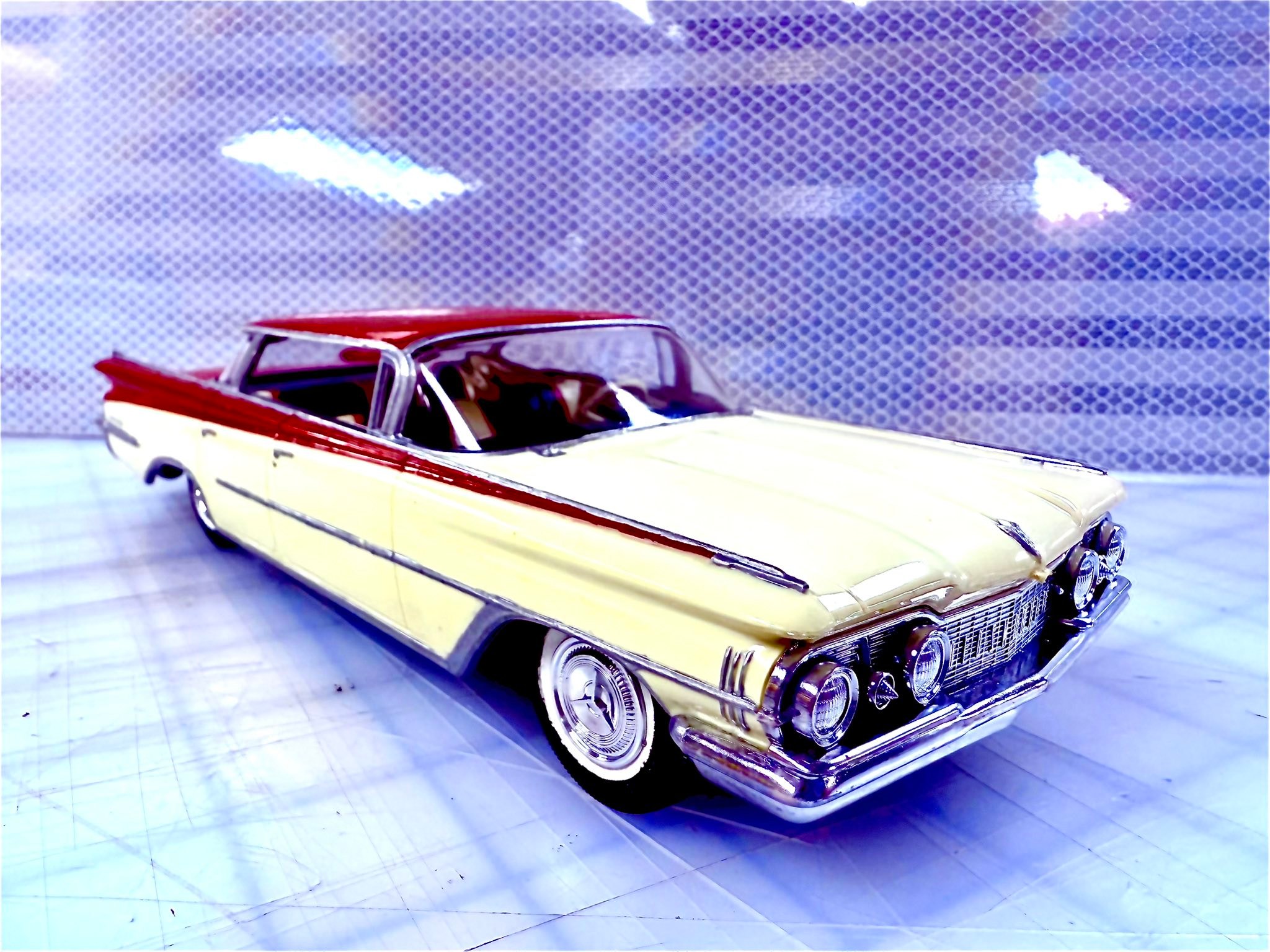 Jo - Han 1/25. 1961 Oldsmobile F - 85 station wagon. Built 1985