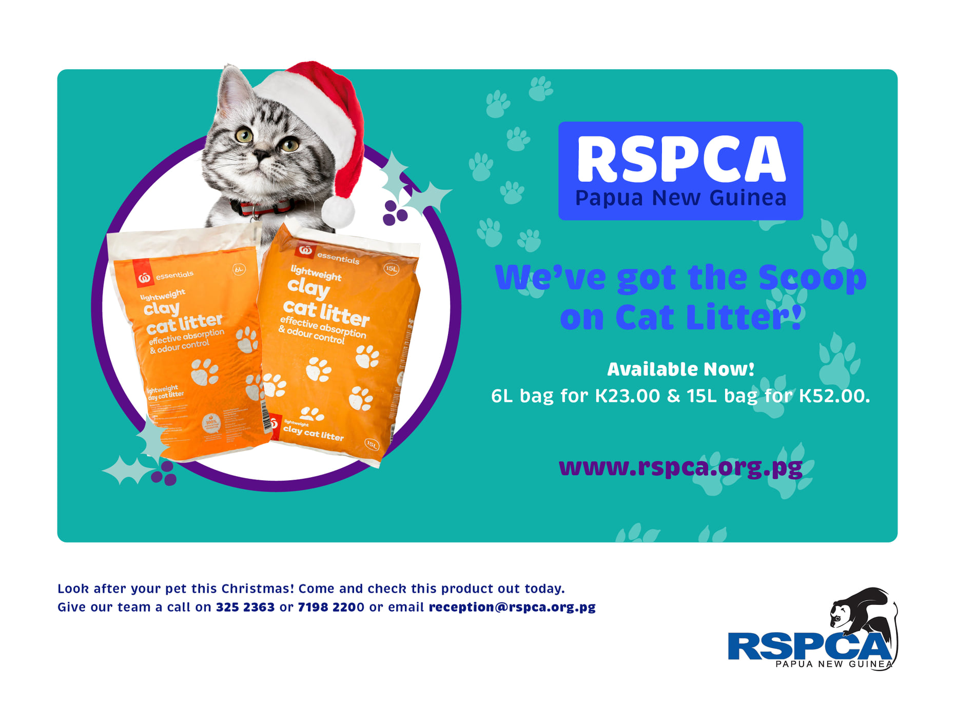 RSPCA of PNG - RSPCA of PNG is now selling Cat Litter.... | Facebook