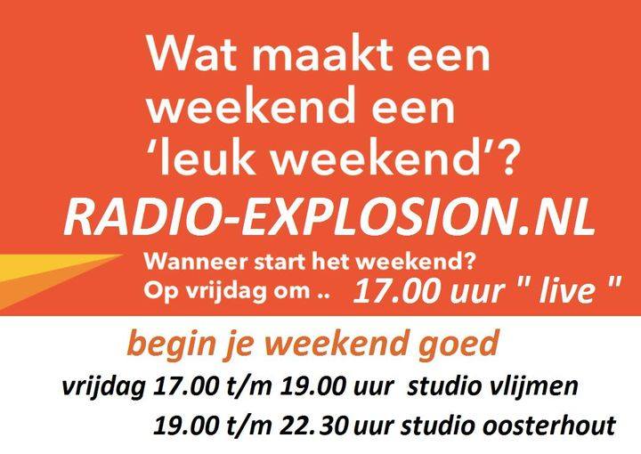 Nu kunnen jullie eerst luisteren naar... - Radio - Explosion | Facebook