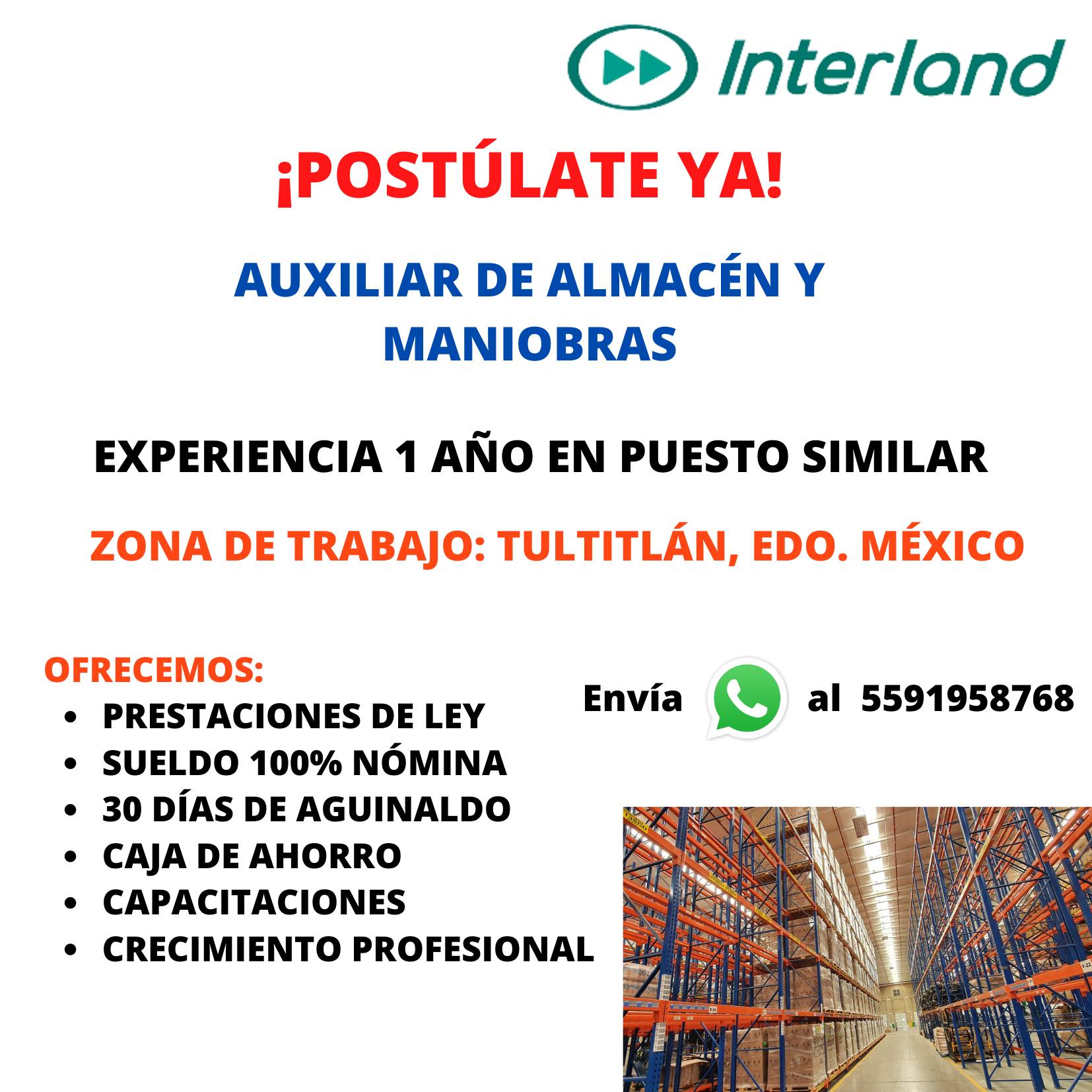 Bolsa de Trabajo Interland | Mexico City