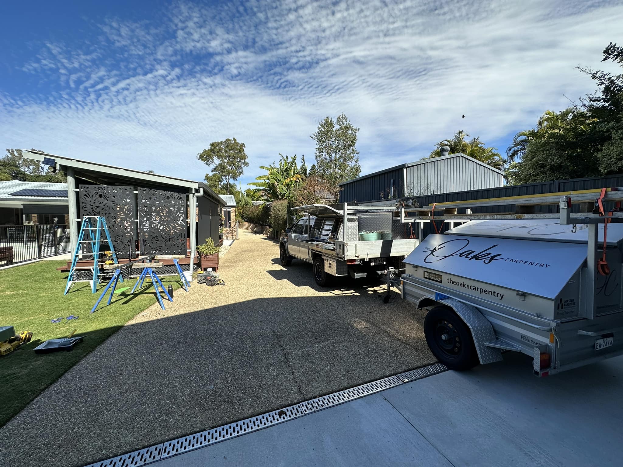 Beautiful day here in Camira... - The Oaks Carpentry