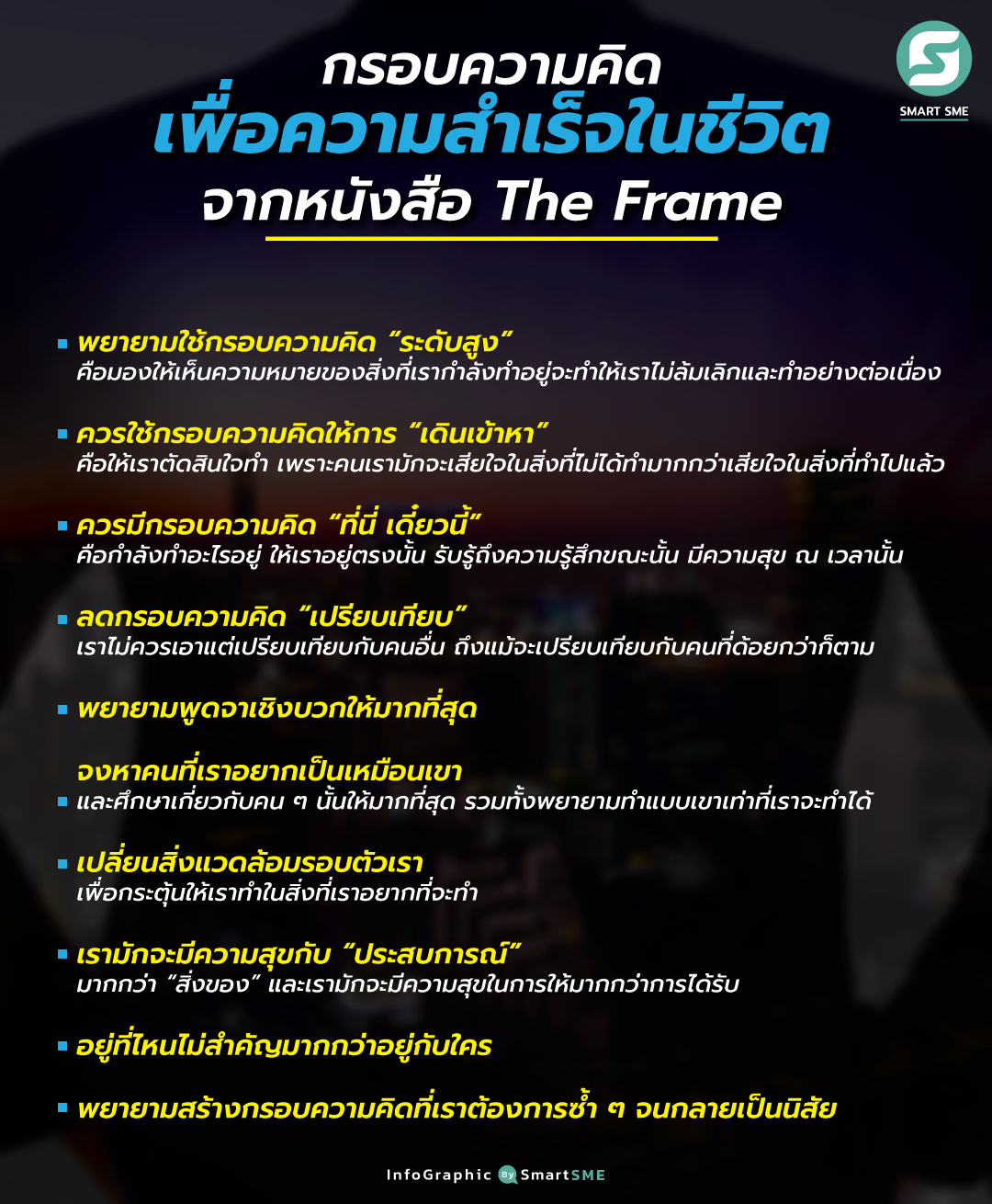 Smart SME - Smartsme นำแนวคิดจากหนังสือ The Frame... | Facebook