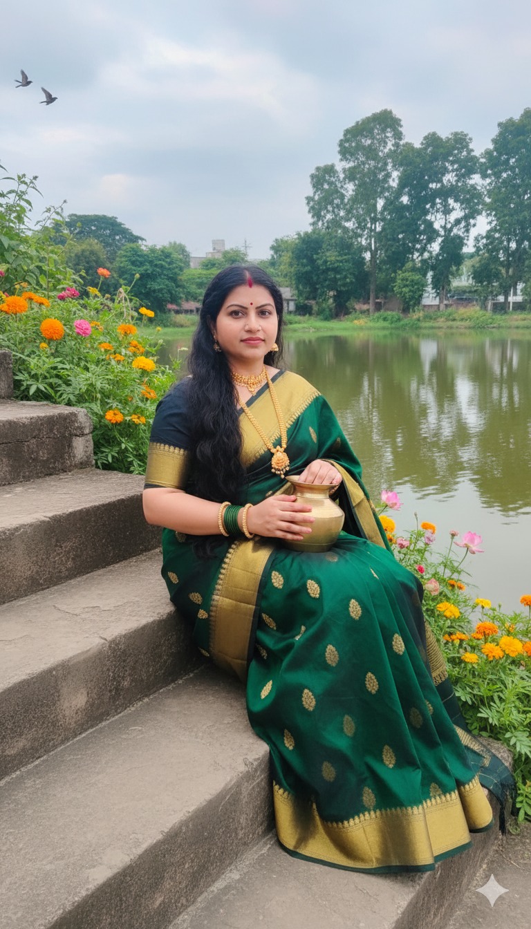 প্রকৃতির কোলে শান্ত এক মুহূর্ত 🌸... - Madhabi Rani Kairi | Facebook