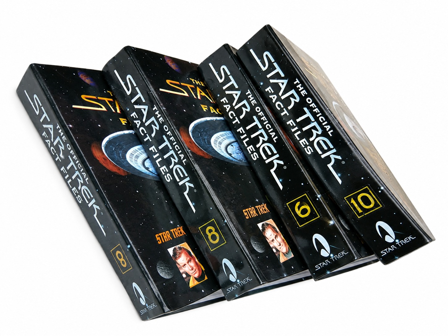 Complete set of Official Star Trek Files in 15 ringbinders Buyer