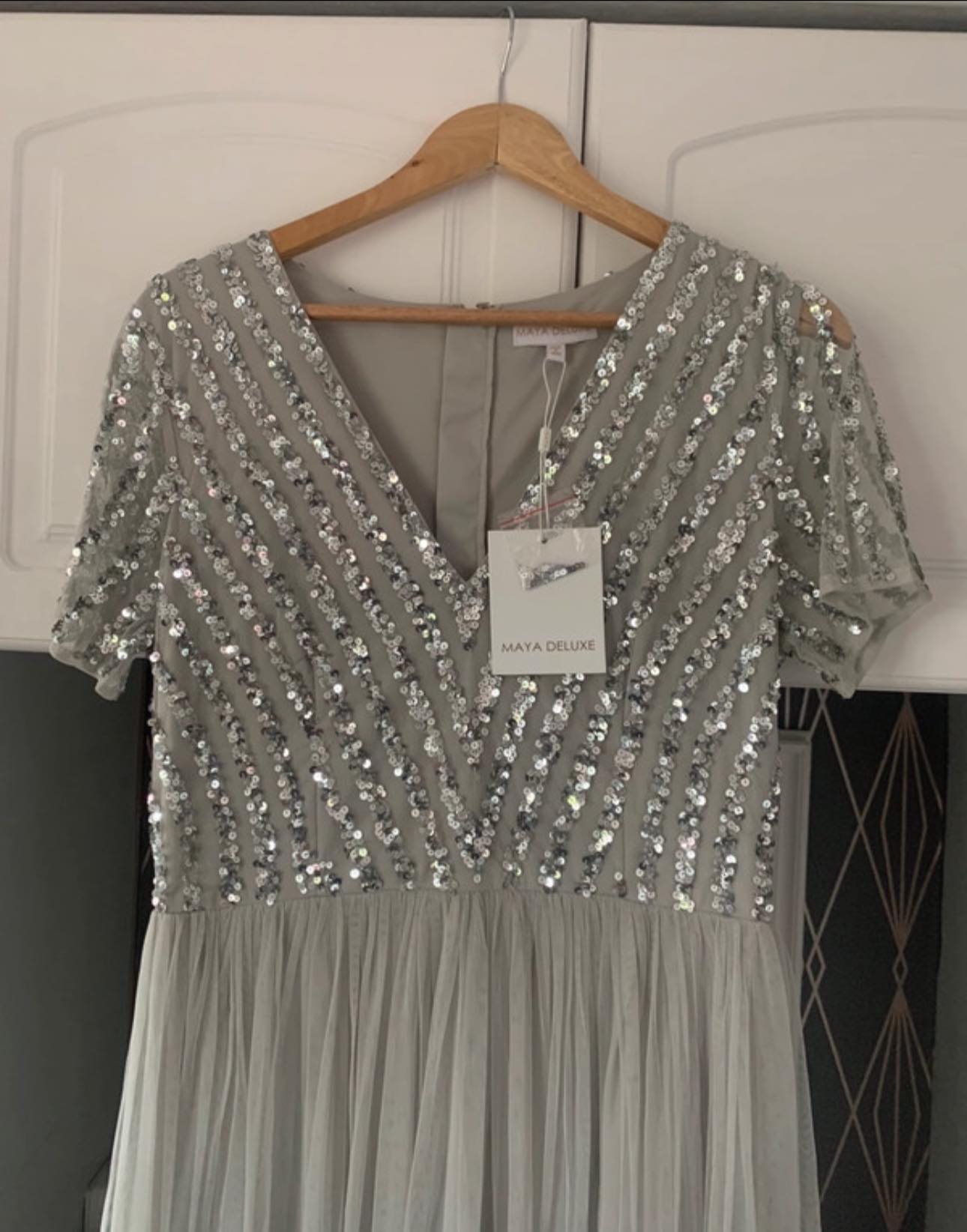 maya bridesmaid dresses grey for sale lt03