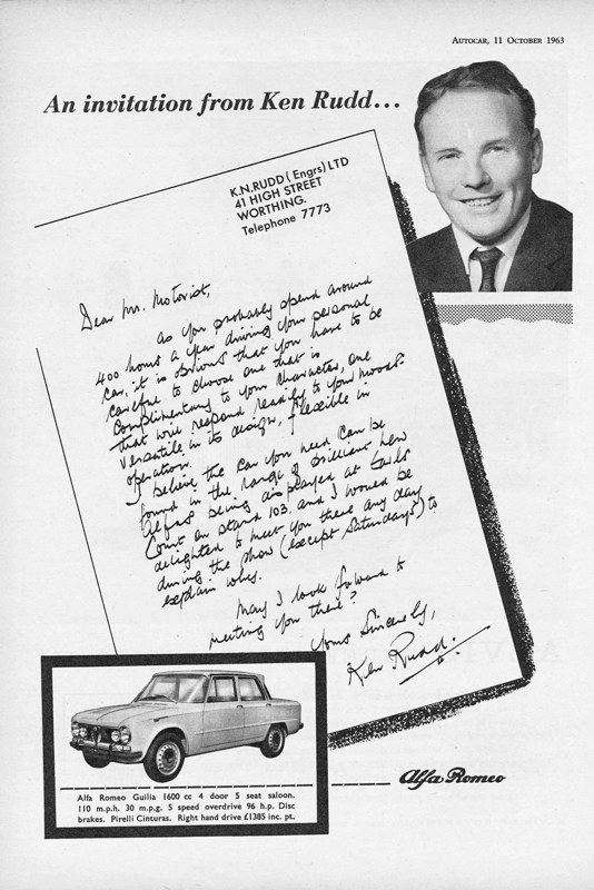 Ruddspeed - Autocar An invitation from Ken Rudd... | Facebook