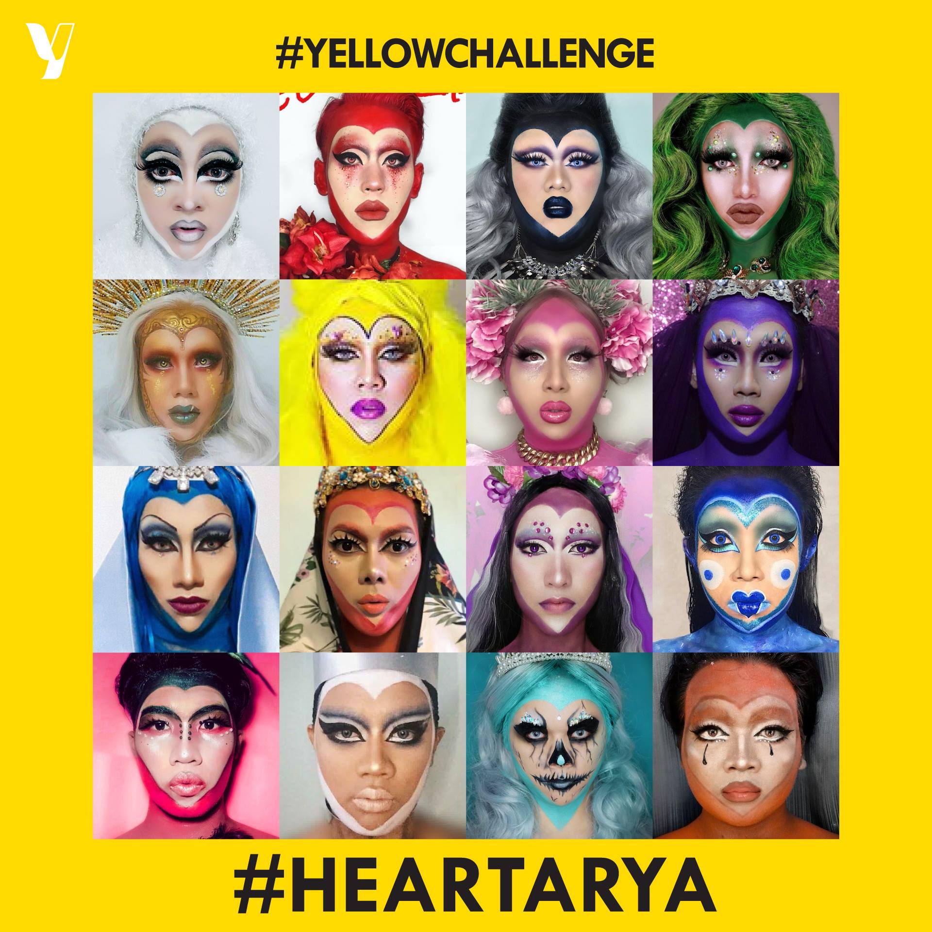 Yellow Channel - #YELLOWCHALLENGE Challenge 1 : HEARTARYA...