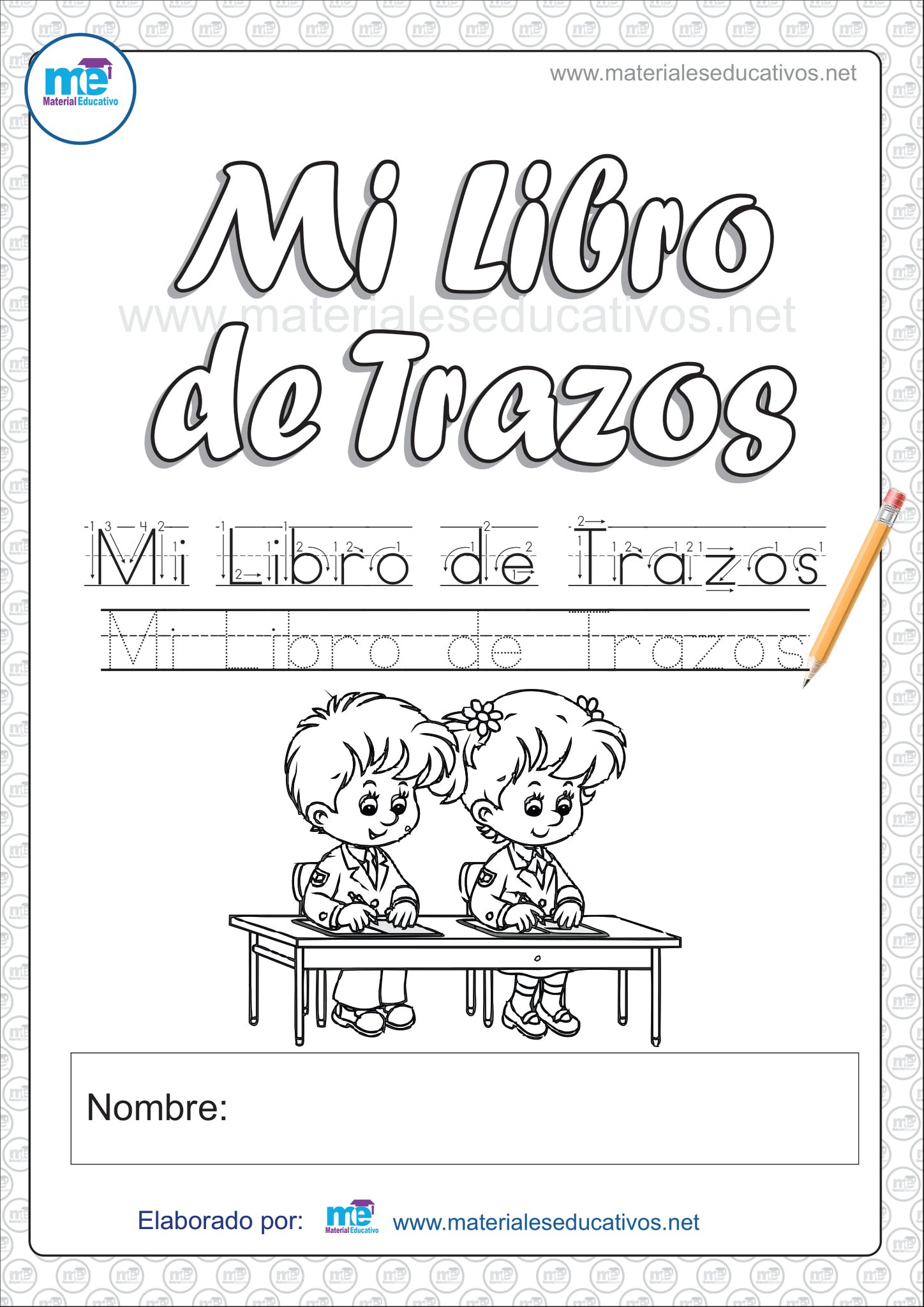 Mi Libro de Trazos del Abecedario.... - Material Educativo | Facebook