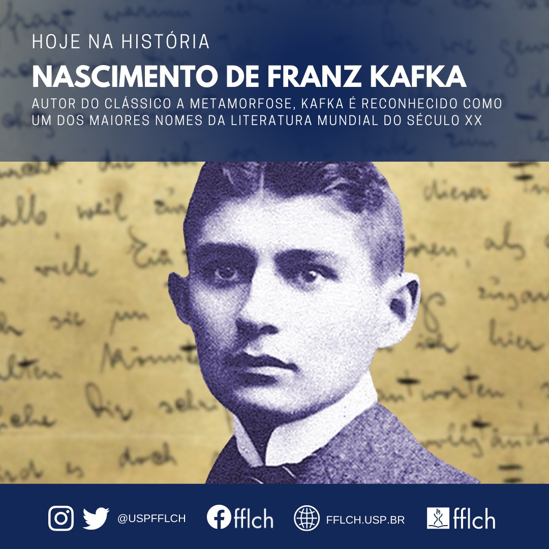 FFLCH USP - 📖 Hoje na História: Nascimento de Franz Kafka... | Facebook