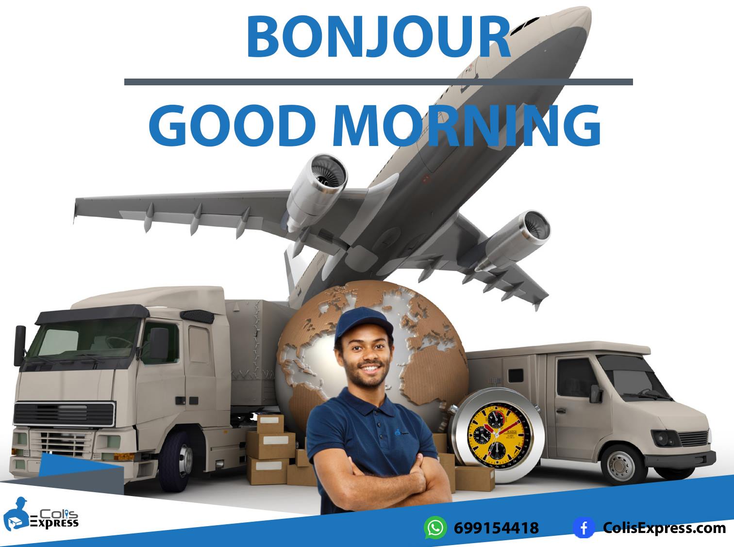 Colis Express - LUNDI c＇est quoi？ ce n'est pas le jour le...