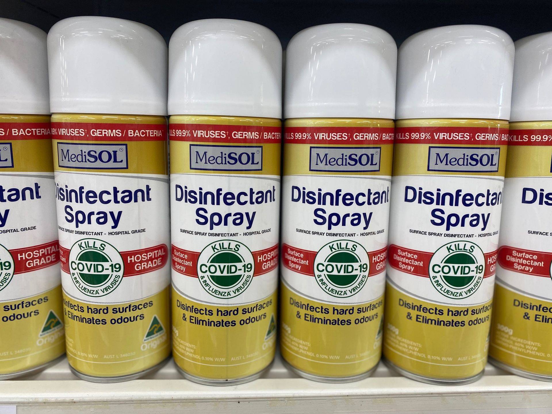 NEW MediSol Disinfectant Spray -... - The Bush Chemist Young