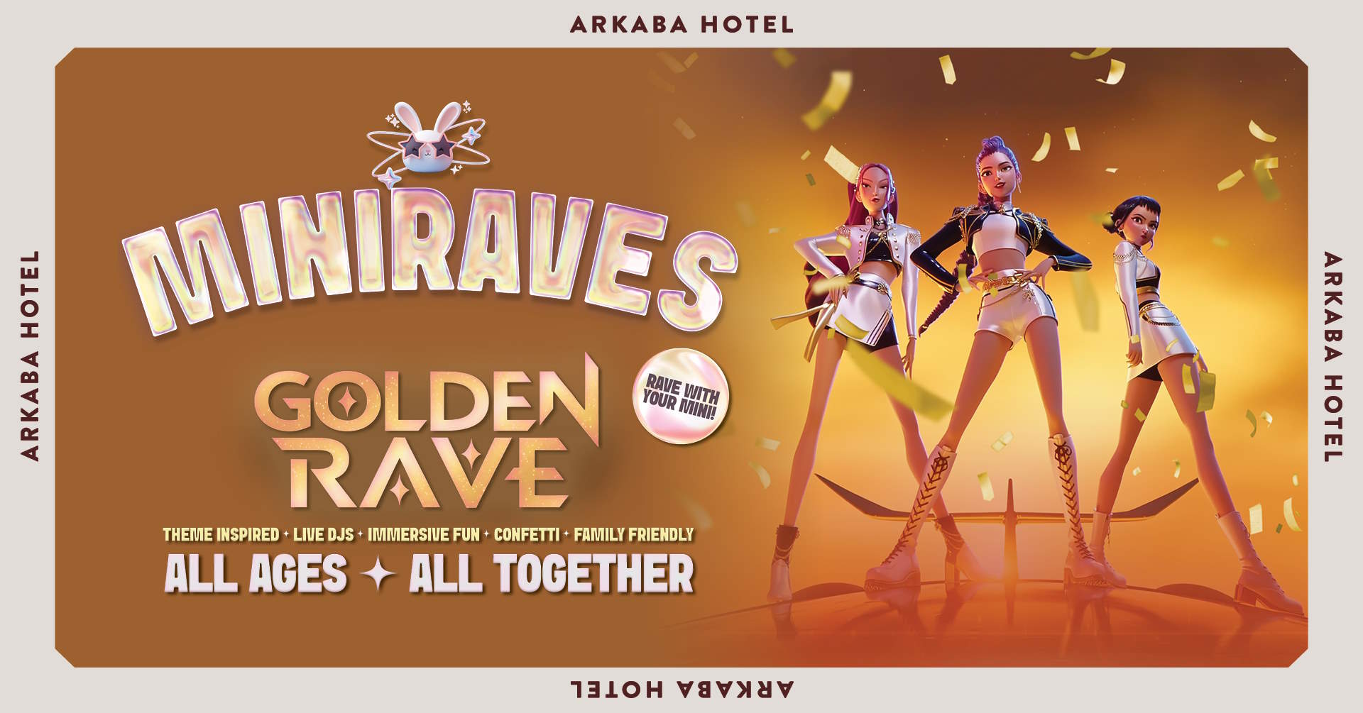 2ND SHOW ADELAIDE 𝗠𝗜𝗡𝗜𝗥𝗔𝗩𝗘𝗦 Golden Rave