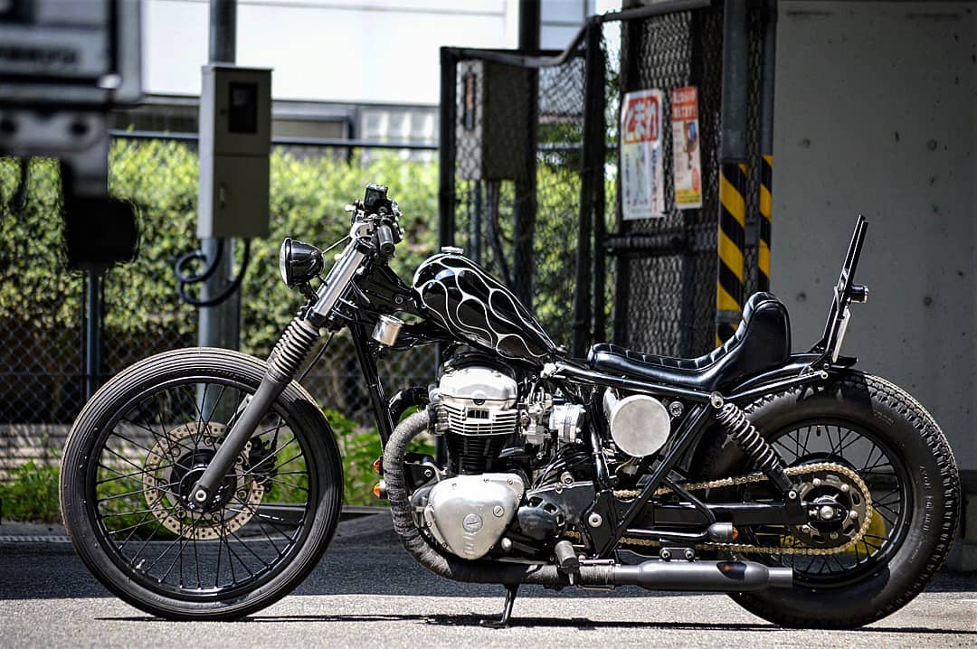 Super hot KAWASAKI 750SS by my buddy Koichi - AN-BUcustommotors