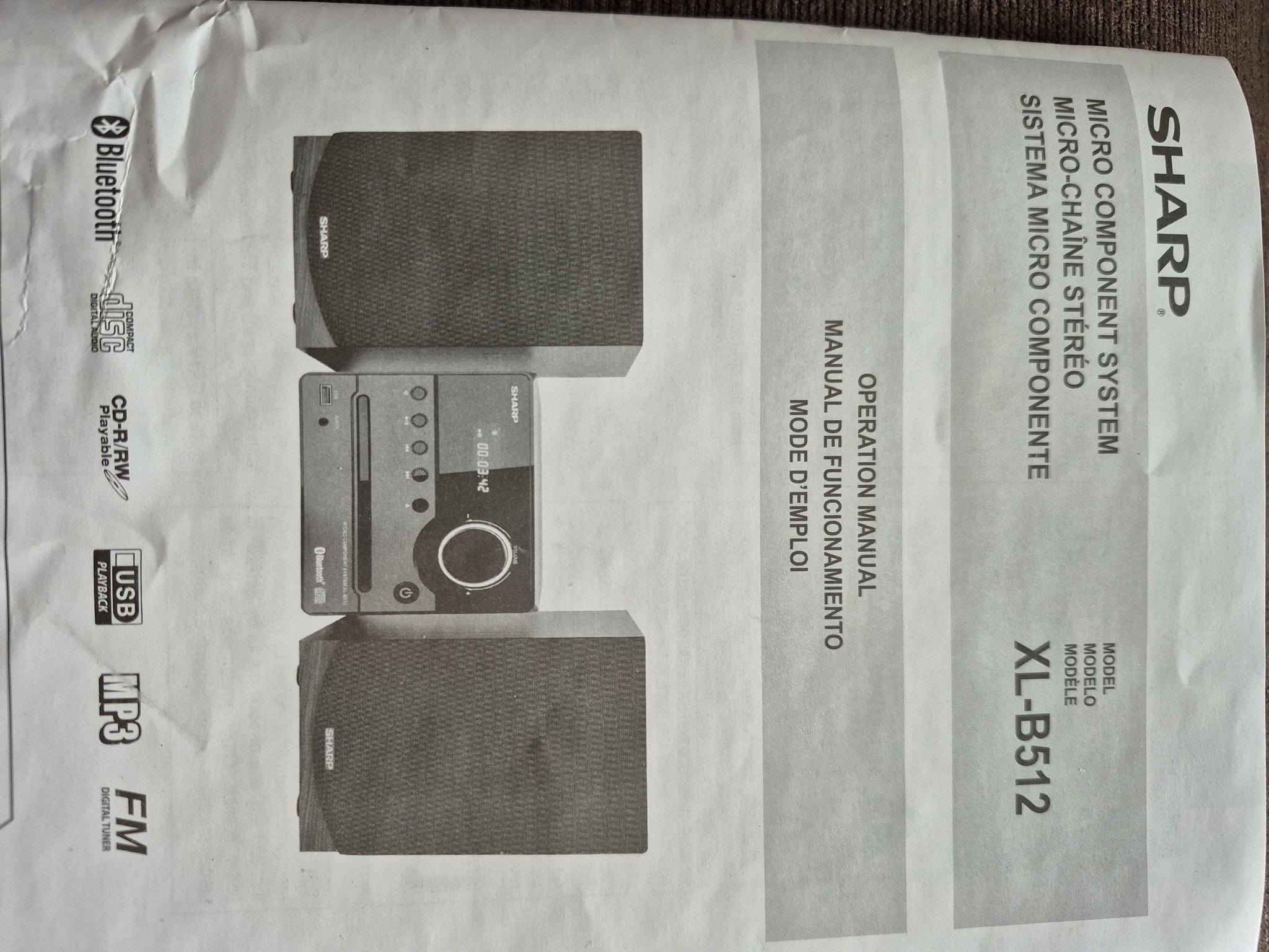 Sharp mini system - Home Theater Systems - Charlottetown, Prince Edward ...