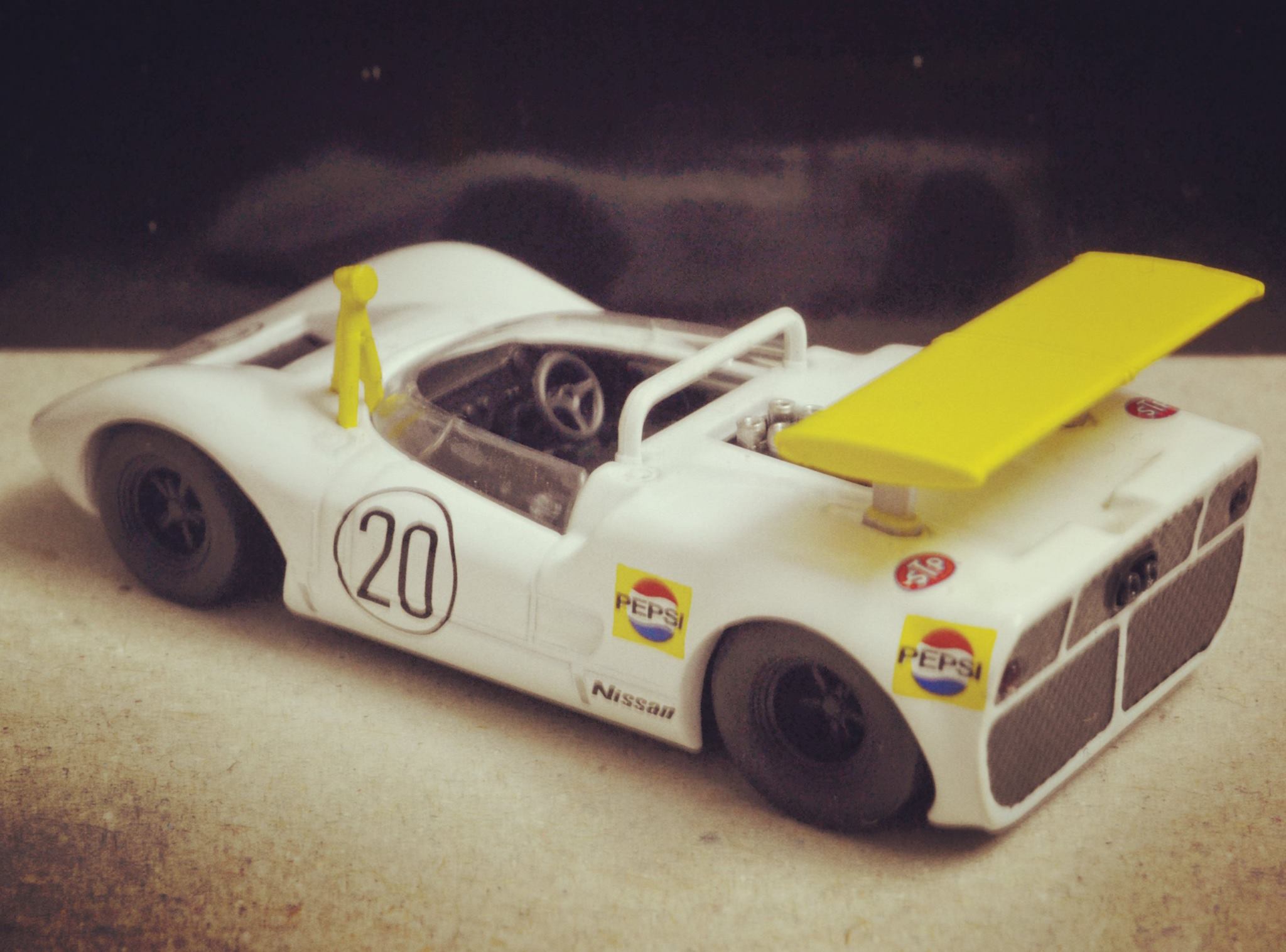 Myscaledworld - The Nissan R381 was a racing car developed...