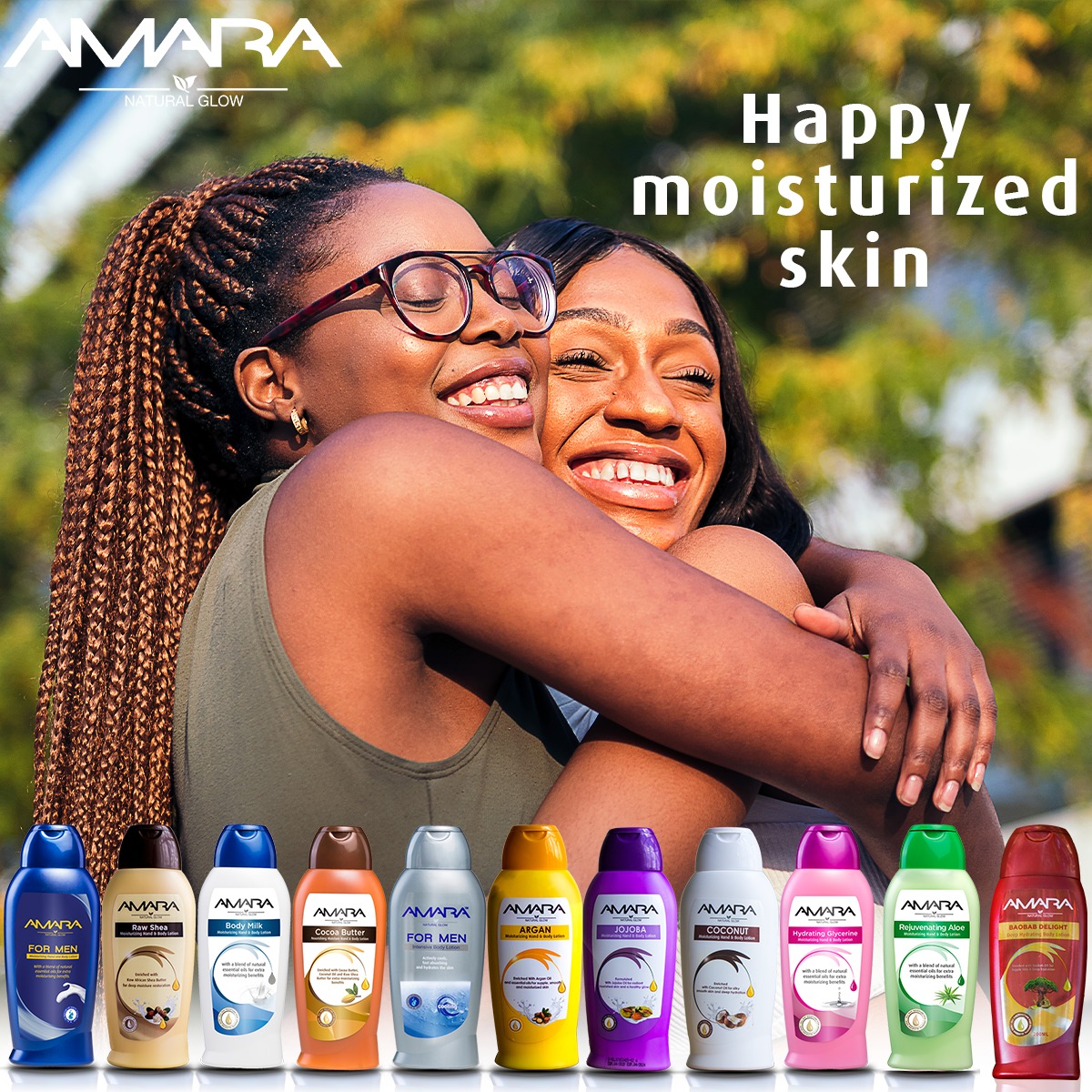 Step out glowing and moisturized with AMARA range of lotions 
