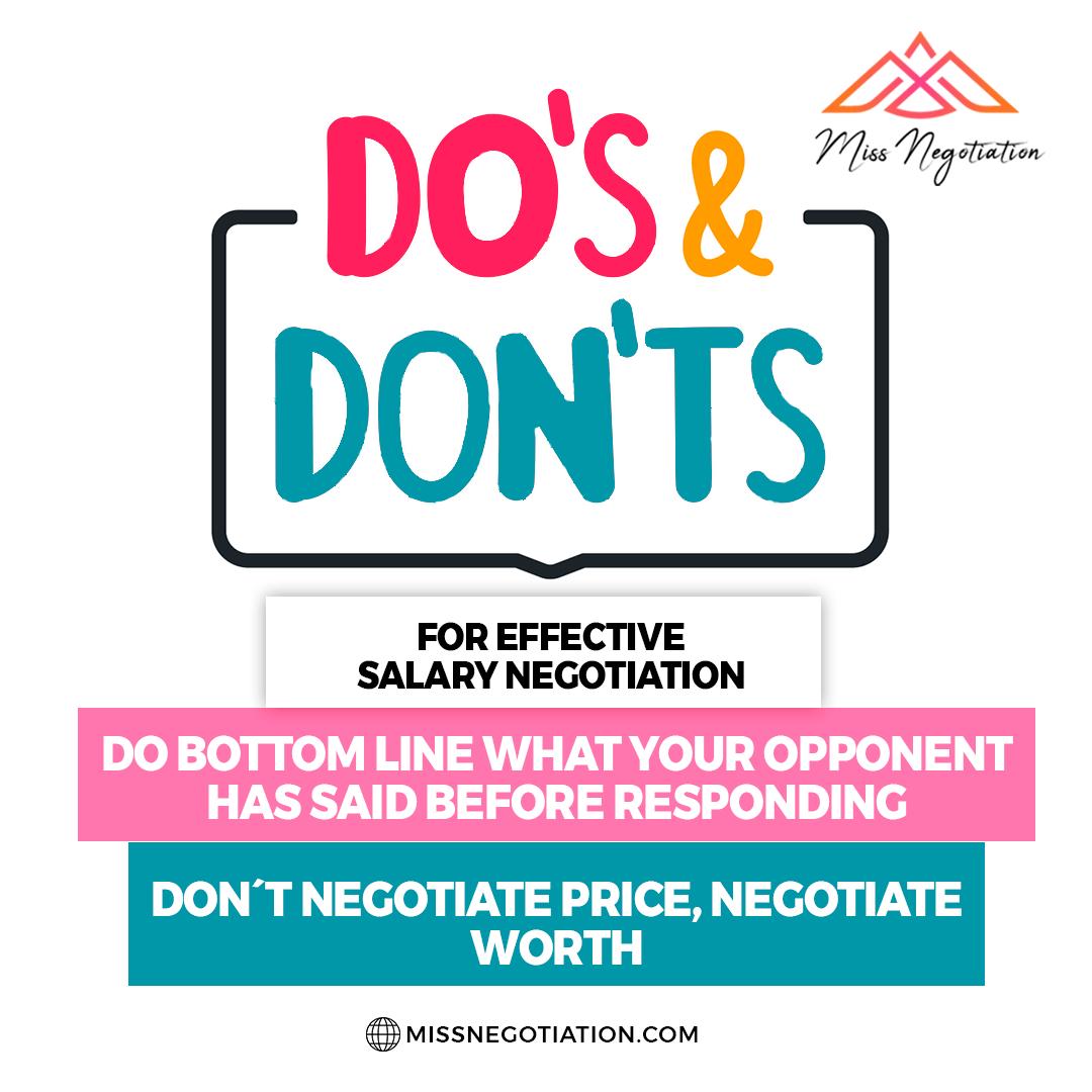 Miss - 📝🤝 Do: Bottom line what your opponent has said before responding ...