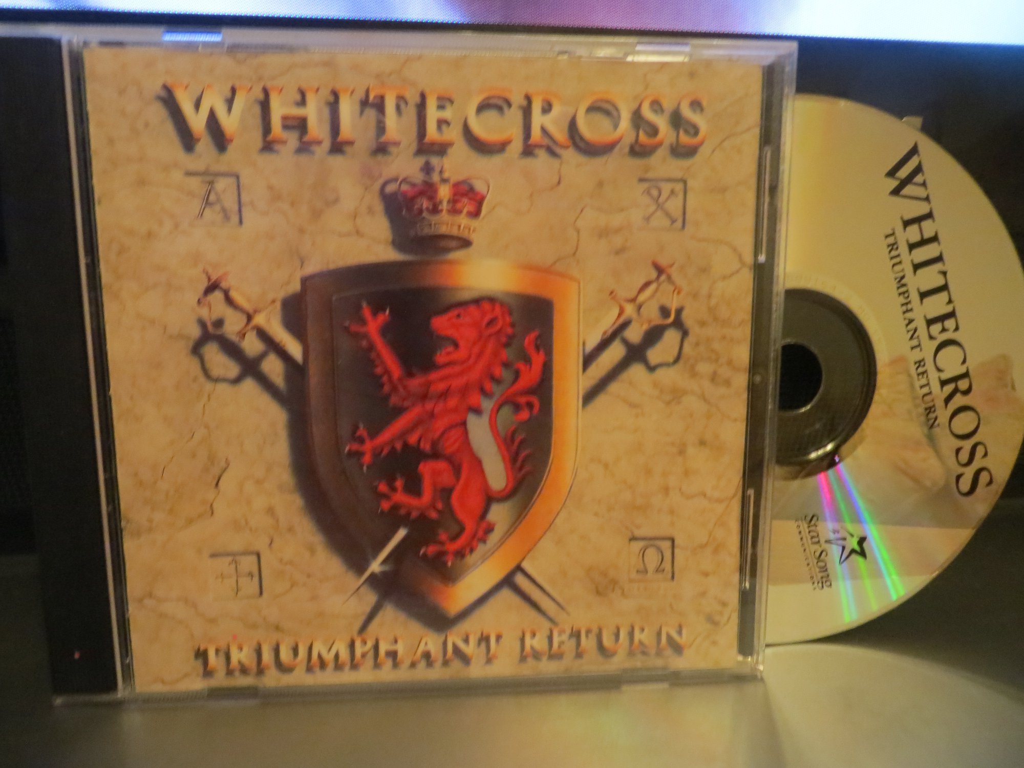 Whitecross Triumphant Return 1989 vinyl record