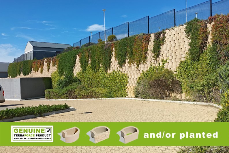 Deranco Blocks - The many faces of Terraforce® retaining...