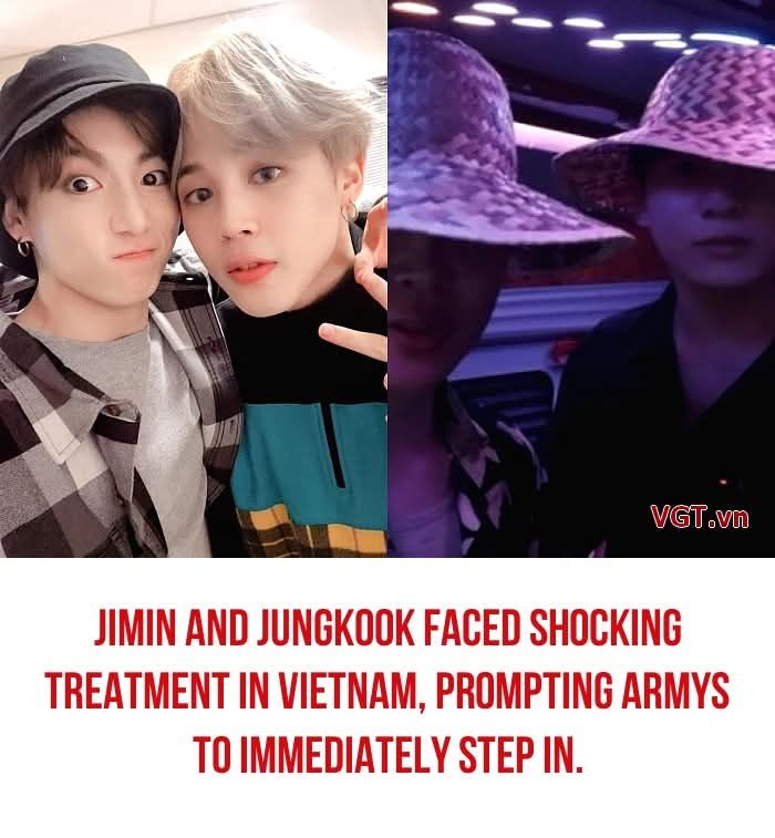 Vietnamese BTS fans show respect to Jimin and Jungkook