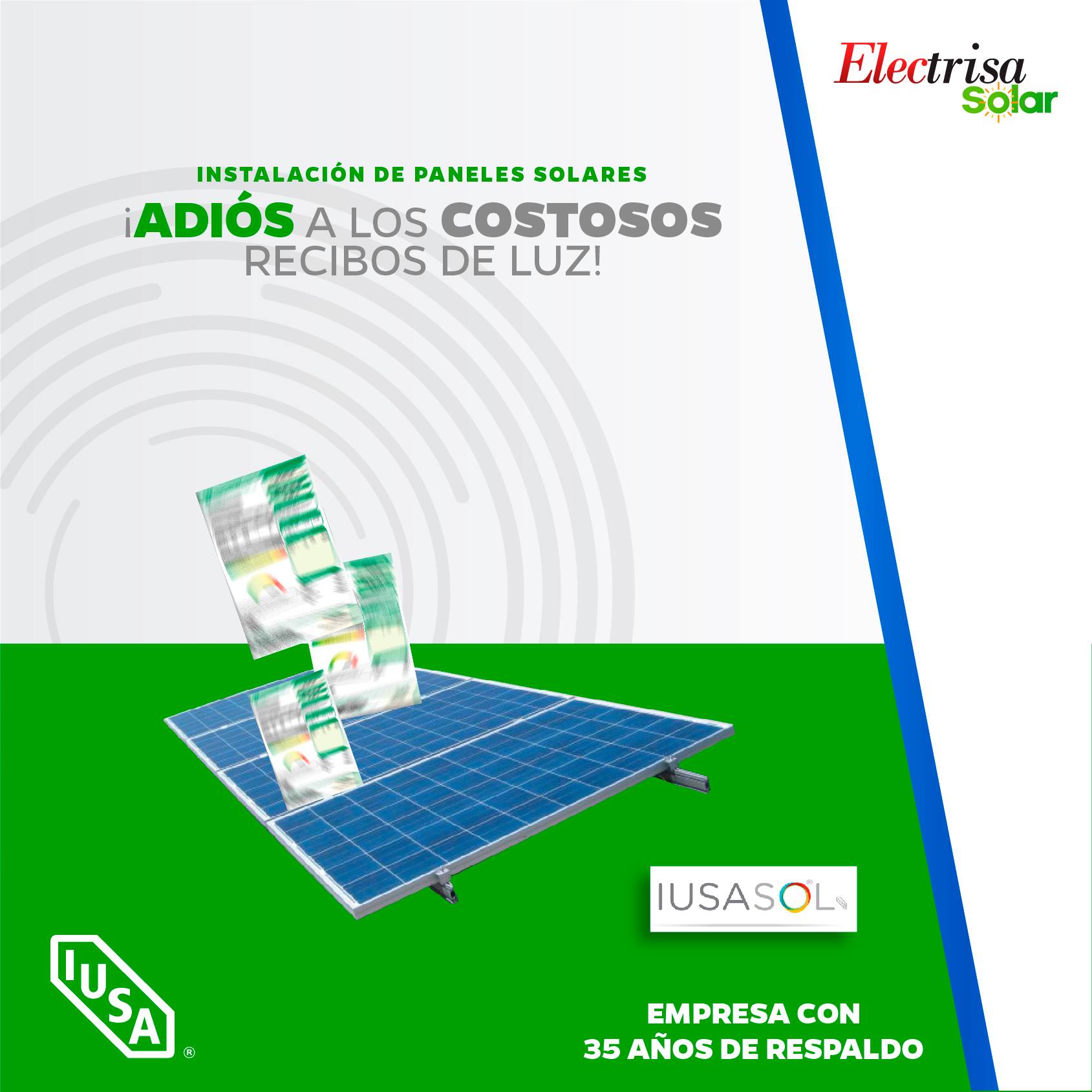 Electrisa - El sistema de paneles solares generan grandes... | Facebook