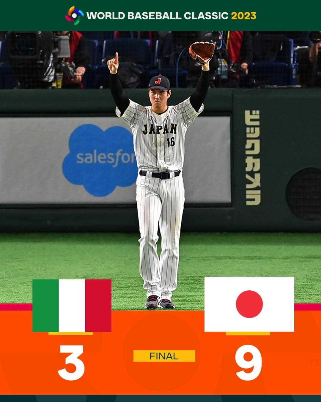 Yoshinobu Yamamoto gets the W for Team Japan 💪 #WorldBaseballClassic