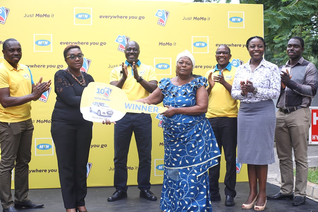 MTN Ghana - And here we have it, congratulations to Mrs.... | Facebook