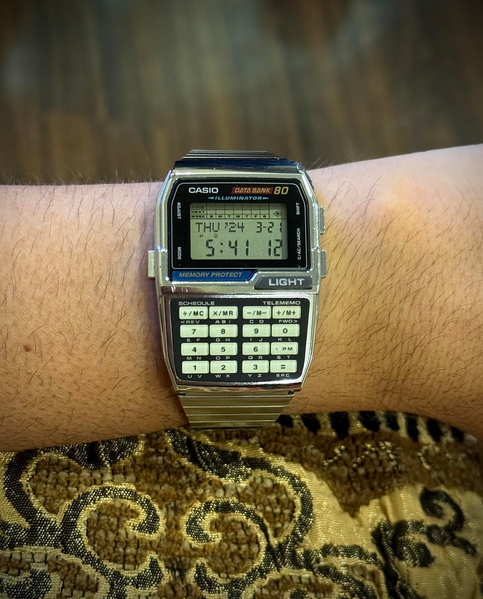 Casio DBC-810 Knight Rider watch found