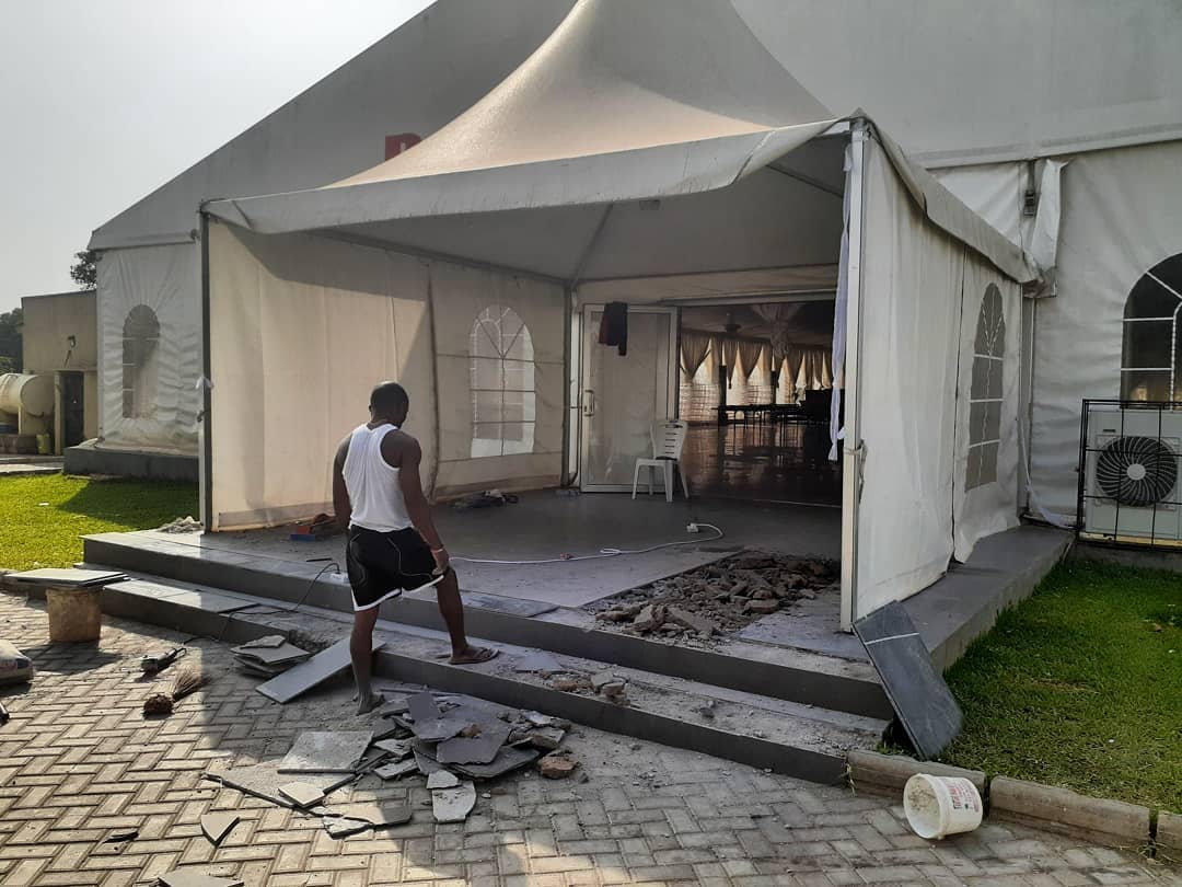 🚧 Facility Upgrade: Ramp... - Rainbow Event Marquee